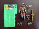 Vintage 1990 GI Joe Cobra Sonic Fighters Viper Incomplete Loose w/ Filecard
