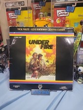 Under Fire  Vestron Laserdisc LD  - Nick Nolte  Gene Hackman