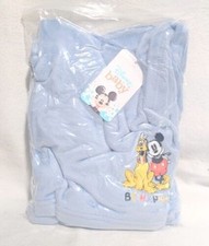 NEW Disney Mickey Mouse Baby Blanket 30" x 40" - Plush Soft Infant Toddler Throw