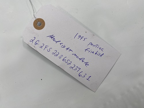 1993-2002 PONTIAC FIREBIRD HEADLIGHT RELAY CONTROL MODULE UNIT OEM FLIP OPENING - Picture 2 of 5