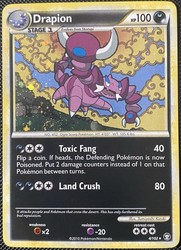 Drapion 4/102 Triumphant Holo Rare