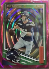 100 football cards lot including guaranteed auto memorabilia and numbered card