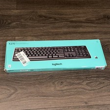Logitech K270 Wireless Keyboard, Doesn t Work/ Turn On, For Parts Only READ