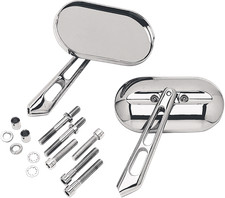 Kuryakyn 1428 Chrome Silver Magnum Convex Sma...