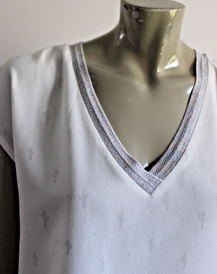 top tunique fluide marquie it hippie taille L = 40/42 - Photo 2/2
