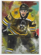 Brad Marchand 2019 Edward Vela #d 17 / 50  signed by artist    PANTHERS / BRUINS
