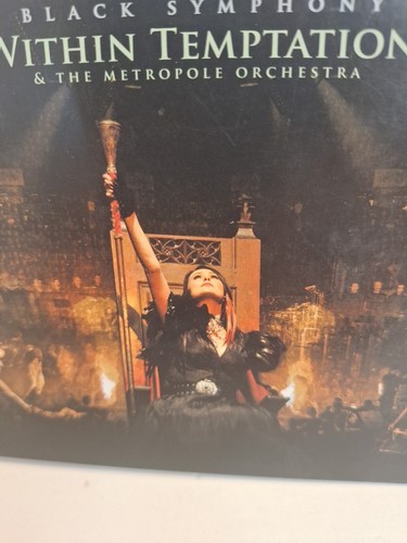 Black Symphony Within Temptation CD 2008 2 Disc set In USA - Picture 2 of 16