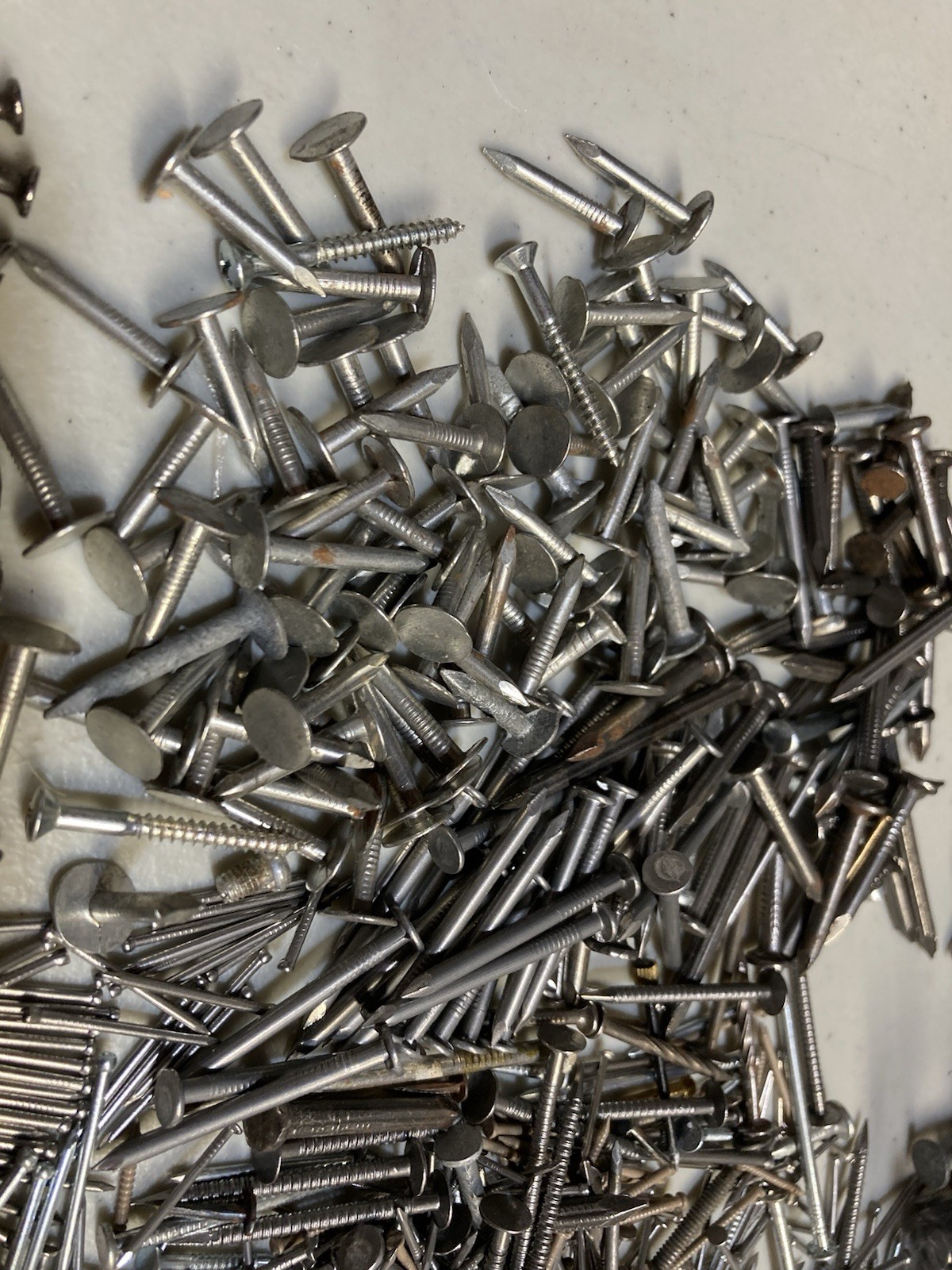 5+ LBS Vintage Lot Mixed Hardware Nails