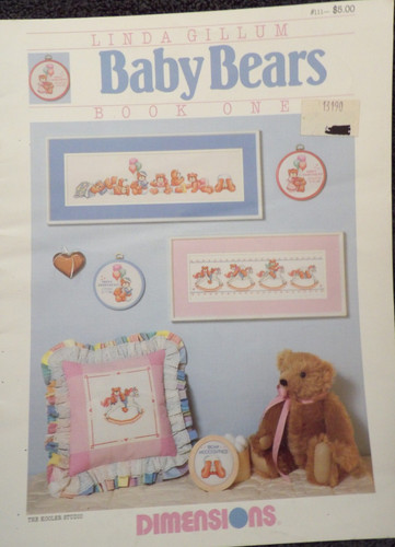 Baby Bears Book 1 Cross Stitch Leaflet from Dimensions