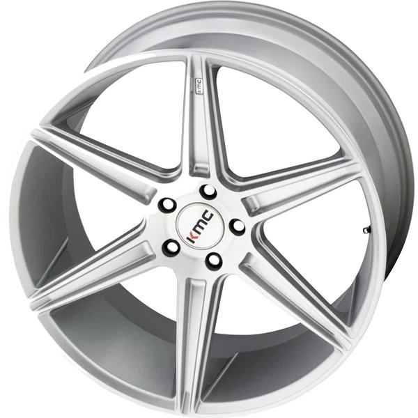 KMC KM711 Prism 22x10.5 5x112 +40mm Brushed Wheel Rim 22" Inch - Изображение 2 из 4
