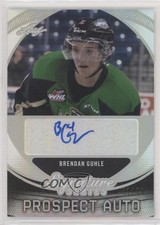 2015 Leaf Signature Series Prospect Gray 41/55 Brendan Guhle #SP-BG1 Auto x3x
