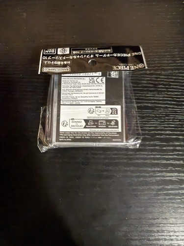 One Piece TCG Card Sleeves Set 10 70ct Red Hair Shanks  - Picture 2 of 2