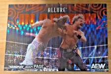 Hangman Adam Page 2026 Upper Deck AEW Allure In action Red Pulsar # 83