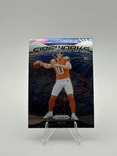 2024 Panini Prizm - Fireworks Bo Nix #23 (RC)