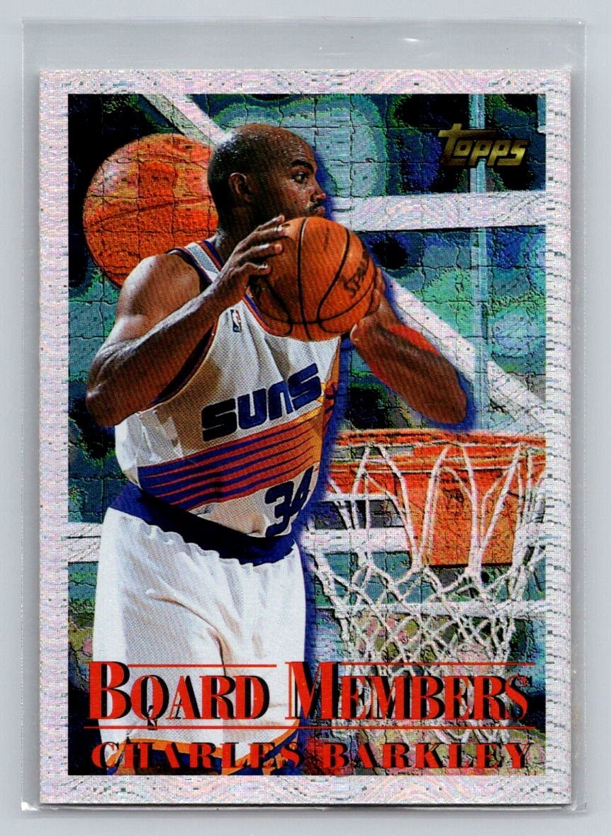 1996-97 Topps Season's Best Board Members Charles Barkley #9
