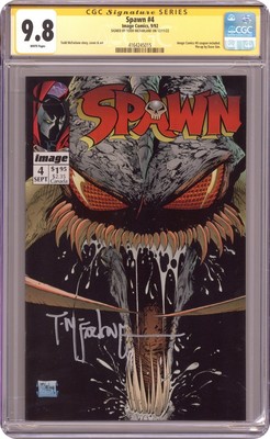 Spawn # 4D Cgc 9.8 Ss Mcfarlane 1992 4164245015