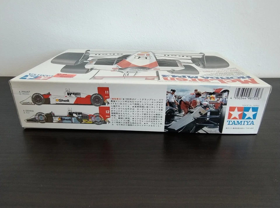 Tamiya 1/20 Mclaren Honda MP4/4 Grand Prix Collection - Immagine 4 di 4