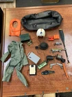 Mixed Lot Of Vintage 12 Inch Gi- Joe Clothing & Accessories