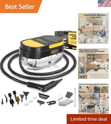 #ad High Pressure Steam Cleaner with 1.69QT Tank Perfect for Dirt Grime amp; Grease $119.99