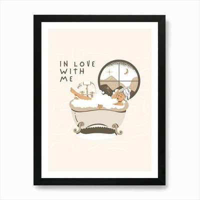 In Love With Me Art Print Framed Wall Art Poster Canvas Print Picture
