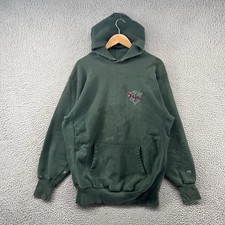Vintage Champion Hoodie Mens XXL Green Reverse Weave Hooded Made In USA 90s