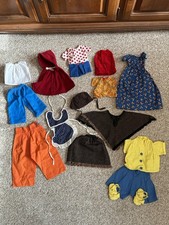Vintage Mostly Handmade Doll Clothing Mixed Lot