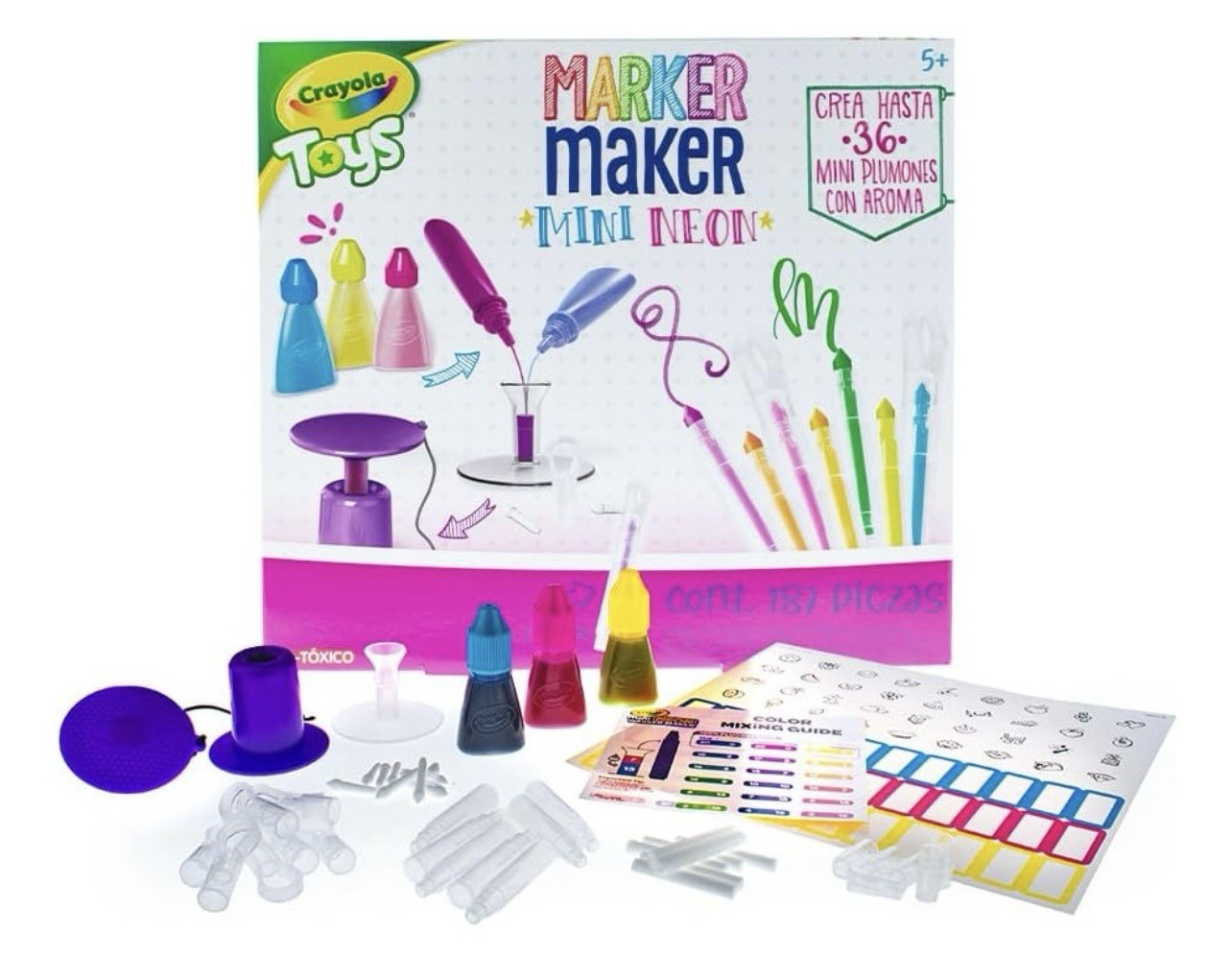 MARKER MAKER CRAYOLA - JUGUETE PARA NI&Ntilde;OS EN ESPA&Ntilde;OL