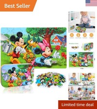 Engaging 60-Piece Jigsaw Puzzle for Kids Age 4-6 in Metal Box - Fun Learning