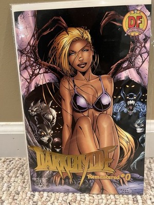 Darkchylde Randy Queen #0 Remastered Gold Foil Dynamic Forces COA NM Keu Cha