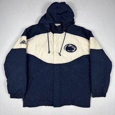 Vintage Apex One Penn State Nittany Lions Jacket Men's M Big Logo NCAA Football