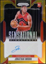 2024-25 Panini Prizm - Sensational Signatures #SS-JNM Jonathan Mogbo /10 NM