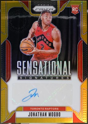 2024-25 Panini Prizm - Sensational Signatures #SS-JNM Jonathan Mogbo /10 NM