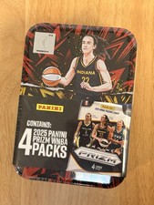 2025 WNBA Panini Prizm Packs Caitlin Clark Collectible Tin NEW FACTORY SEALED