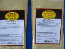 SNACK STICK Seasoning  & Recipe for 50 Lbs of beef venison elk 