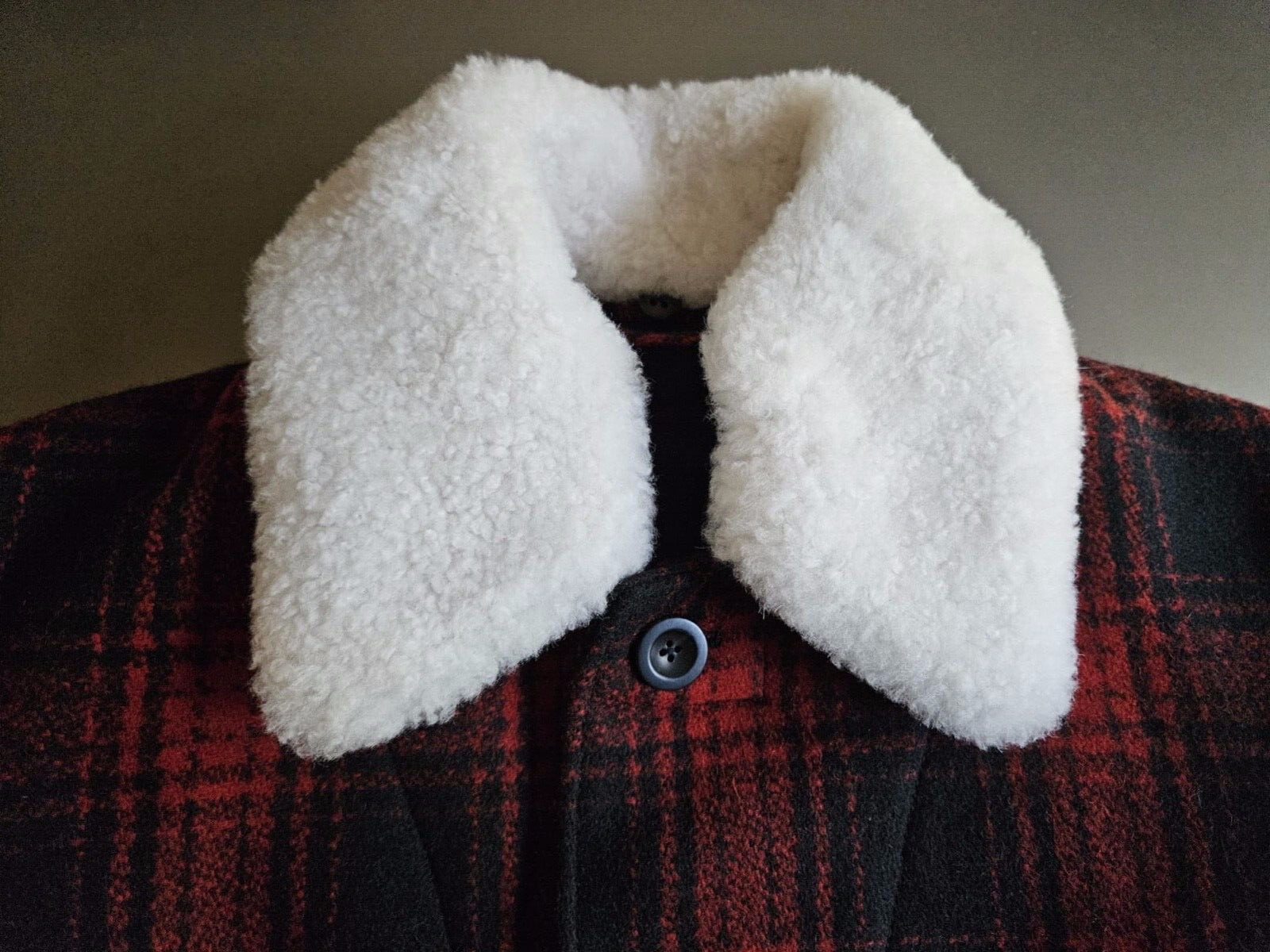 Kent & Curwen David Beckham Italian Made Fur Collar Wool Car Coat; Rare+Awesome! image 6