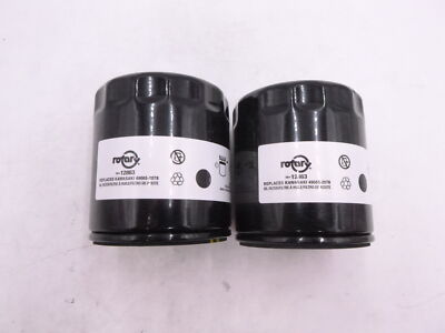 2 Pack Rotary 19-12863 Oil Filter Replaces Kawasaki 49065-2078 | eBay