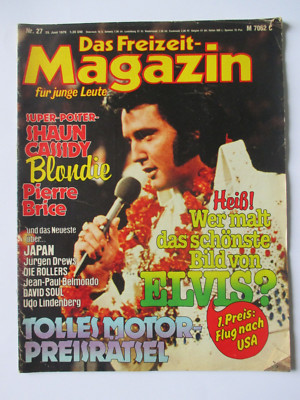 Freizeit - Magazin Juni 1979 TB Elvis Presley Jürgen Drews Blondie + Shaun Cass