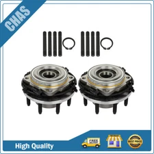 Pair (2) Front Wheel Hub Bearing Fits Ford F-250 F-350 Super Duty 2017-2020 4WD