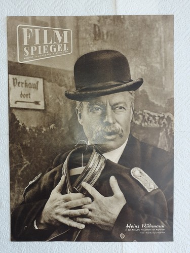 DDR Film-Spiegel 06/57 Seiten 12, 346x250 mm, Rühmann, Schall, Göring