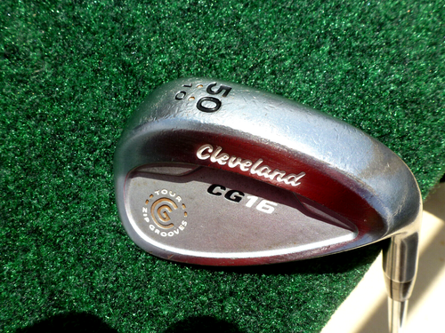 Cleveland CG16 50° Gap Wedge 10° Bounce Wedge Flex Steel Shaft Right Handed 36"
