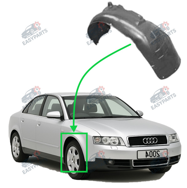 Radlauf StoßStange Reparatur Locaro Vorne Rechts FüR Audi A4 2004 - 2007-image