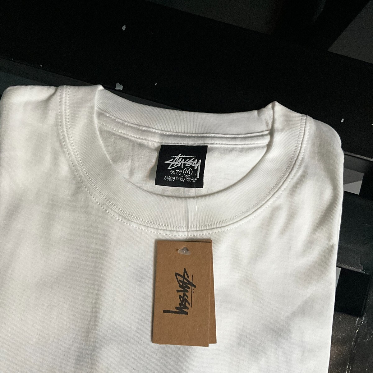 BRAND NEW STUSSY CROWN INTERNATIONAL PIGMENT DYED TEE IN