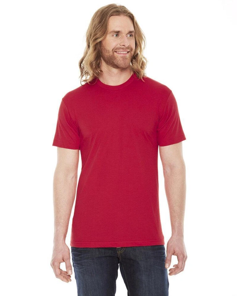 5-Pack American Apparel BB401W Unisex Poly-Cotton Crewneck T-Shirt - Sizes XS, S - Image 3 of 4