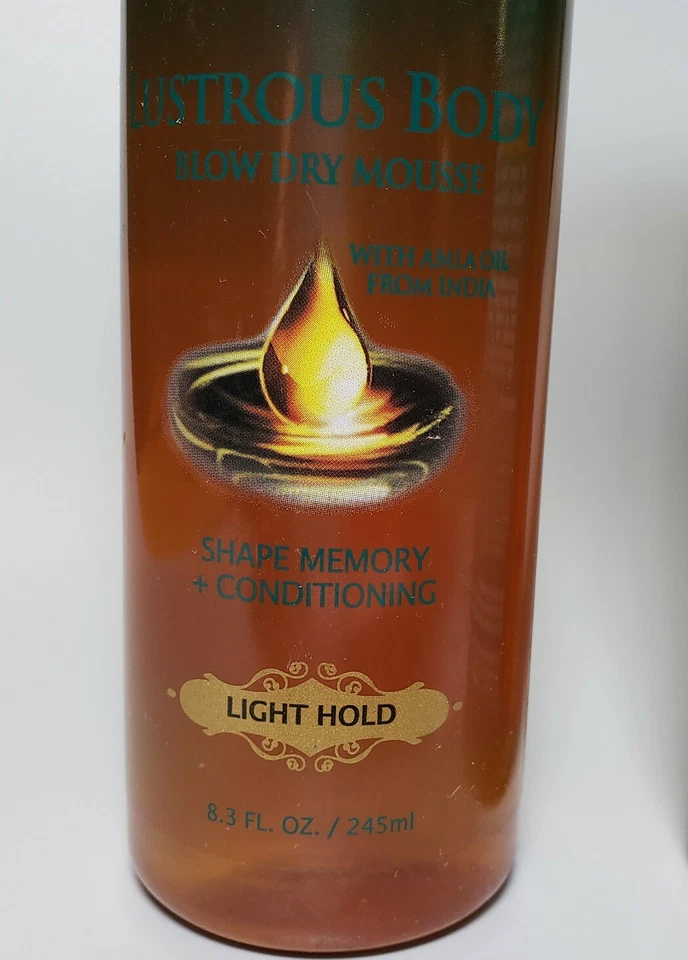 2 Softsheen Carson Optimum aceite infundido mousse secado por soplado sujeción ligera 8,3 oz Foto 3 de 4