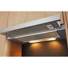 Image of Hotpoint HSFX.1/1 Telescopic Cooker Hood - Stainless Steel new