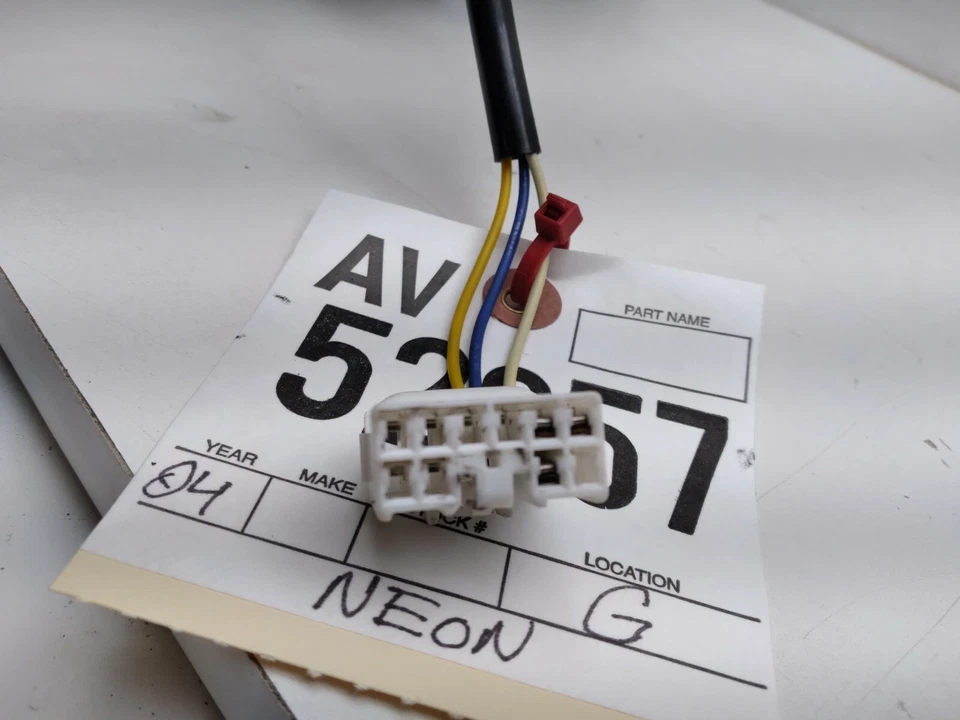 Espejo retrovisor eléctrico Dodge Neon 2003-2005 puerta vista lateral pasajero derecho OEM Foto 4 de 4