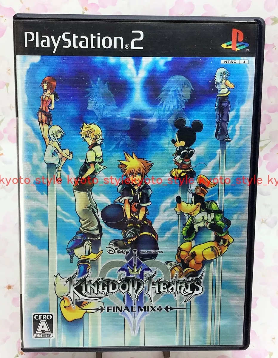 Ps2 Kingdom Hearts II Final Mix+ Square Enix Japan PlayStation 2 