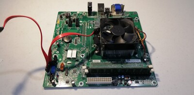 HP  Motherboard 624832-001 Hauptplatine, 4 GB Arbeitsspeicher, ADX II Processor