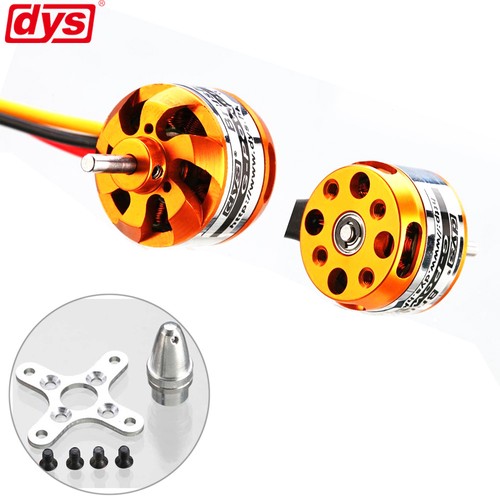DYS D2822 Brushless Motor 1100KV 1450KV 1800KV 2600KV 2-3S For RC ...