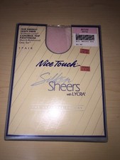 Vintage - Sz Petite - Nice Touch - Soft Pink Control Top Pantyhose